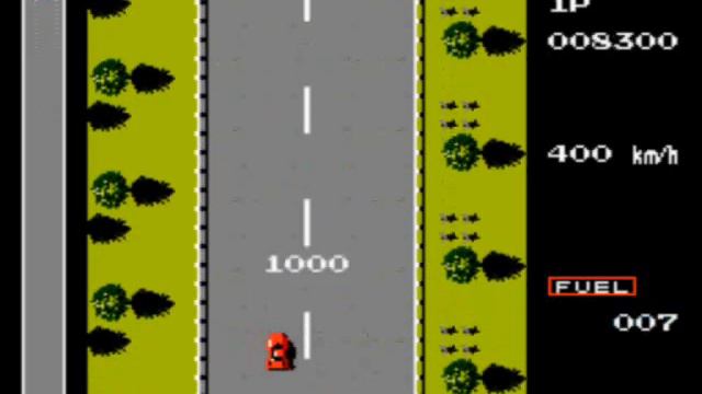 Angry German Kid Plays Road Fighter