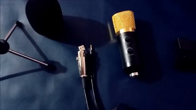 STUDIO Condenser Microphone BM 100 FX Unboxing and connecting to PC смотреть онлайн