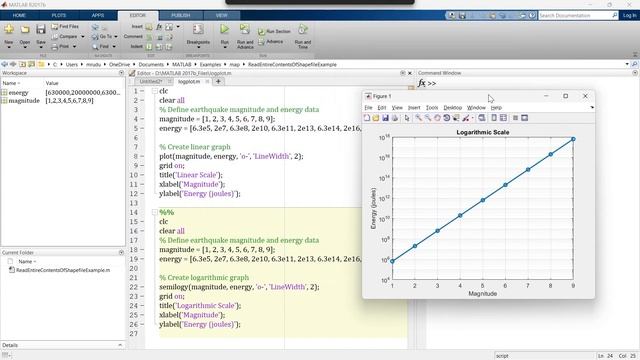 Log plot in matlab | MATLAB logarithmic plot | MATLAB TUTORIAL смотреть онлайн
