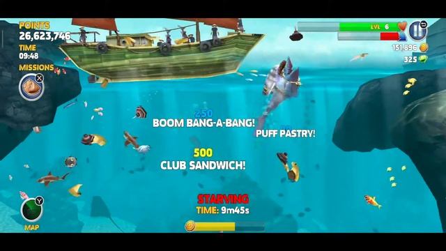 Hungry Shark Evolution - Mr. Snappy - Mission: Big Appetite смотреть онлайн