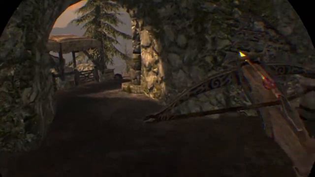 Skyrim VR. Ok, crossbows are kickass. смотреть онлайн