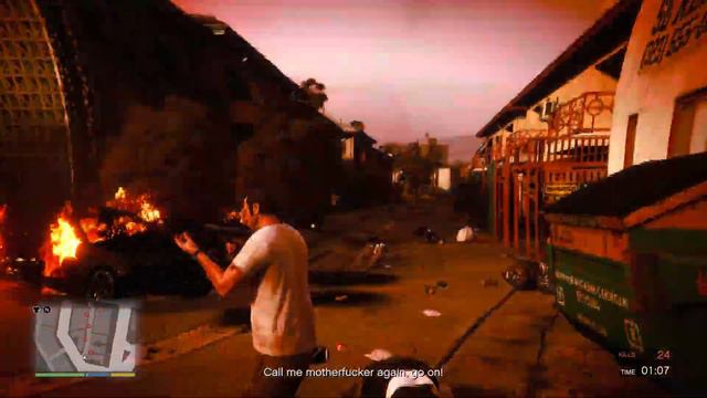 GTA 5 PS5 Remastered - Strangers & Freaks - Rampage #3 (Ballas) [Gold Medal] 4K HDR смотреть онлайн