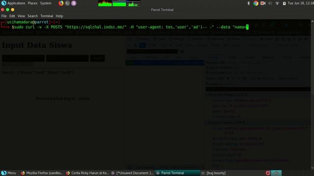 [bug bounty] Sql injection via user-agent смотреть онлайн