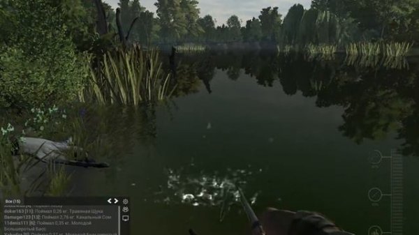 Река Мадвотер Ловля ЩУКИ|Fishing-Planet Midwater river Missouri Fishing STRIPED AND grass PIK