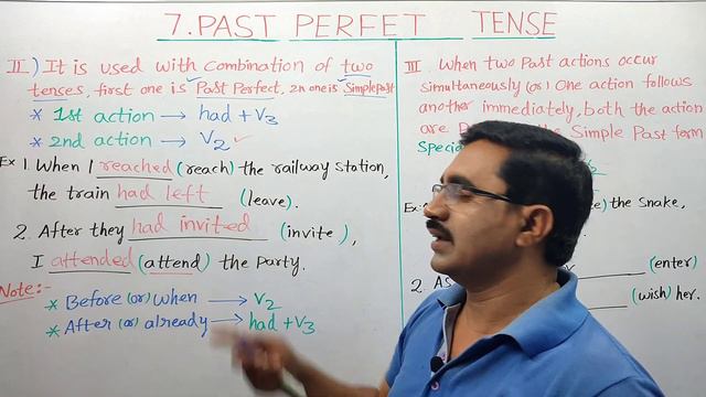 PAST PERFECT TENSES IN TELUGU | PAST PERFECT TENSES IN ENGLISH | Tenses in English | Tenses inTelug смотреть онлайн
