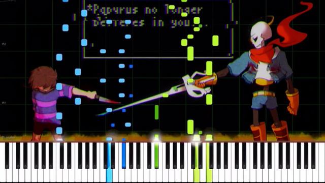 Disbelief Papyrus music Piano (Phase 3) смотреть онлайн