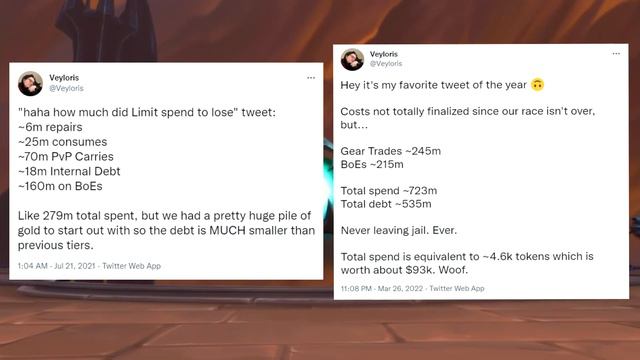 Race to World First WoW Gold Cost, 723 MILLION GOLD+ spent!! смотреть онлайн