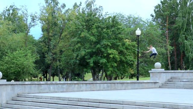 Фрискейт заезд в Барнауле. Большой спот на Драме смотреть онлайн