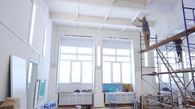 Ремонт школы и детского сада в с. Алакаевка смотреть онлайн