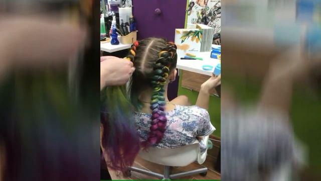 А мы на стиле...косы с канекалоном