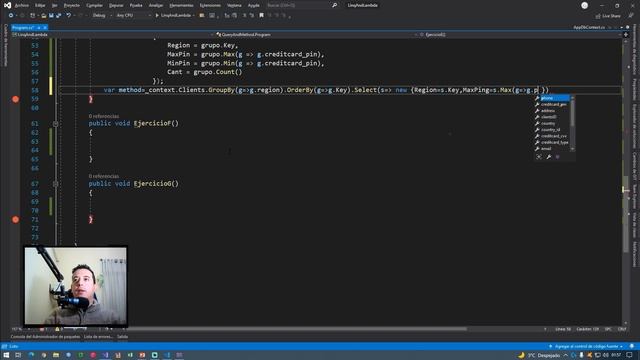 Consultas Linq en Query Syntax y Method Syntax en .net con c# смотреть онлайн