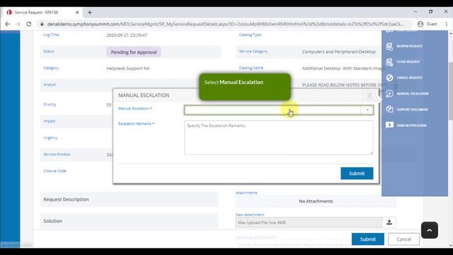 How to manually escalate a Service Request? смотреть онлайн