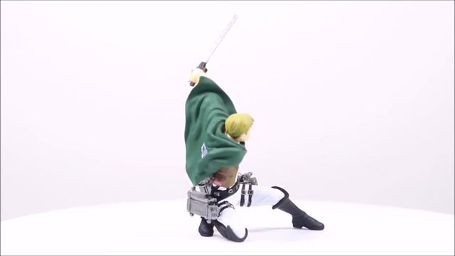 Attack On Titan Real Figure Collection Volume 2 Erwin Smith Gashapon Figure смотреть онлайн