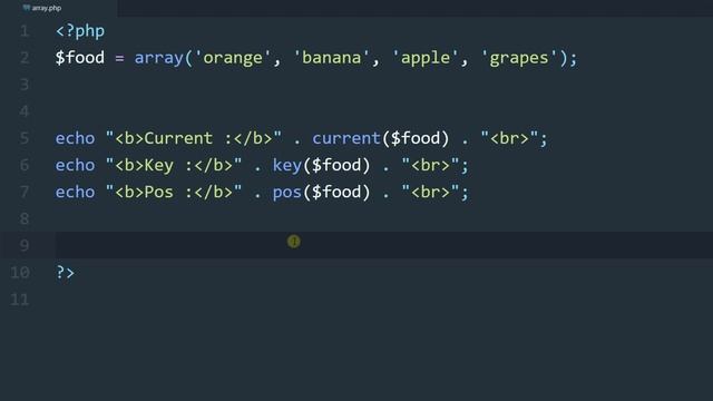 PHP Array Traversing Function Tutorial in Hindi / Urdu смотреть онлайн