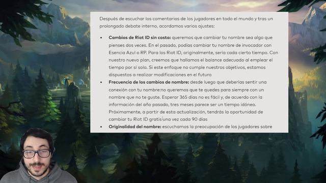 RIOT se ARREPIENTE de ESTE CAMBIO y FINALMENTE LO CAMBIA смотреть онлайн