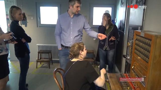 Сотрудники Акадо Телеком в музее телефонов смотреть онлайн