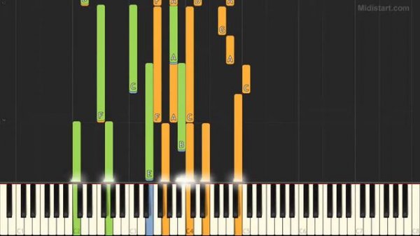Secret Garden - Song From A Secret Garden (Piano Tutorial) [Synthesia Cover]