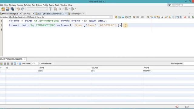Java and Database Part 4 How to perform DML queries on Database using java code and print it usin смотреть онлайн