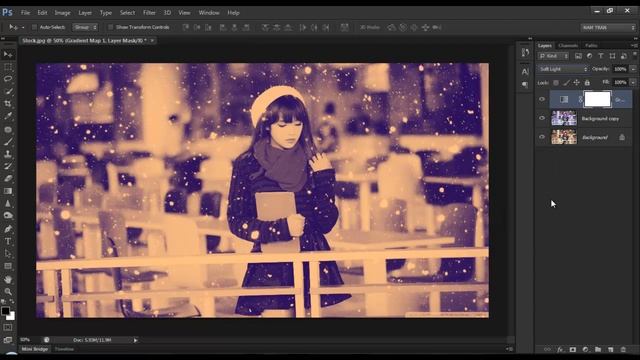 Photoshop Tutorial - Color effects with Lab color смотреть онлайн