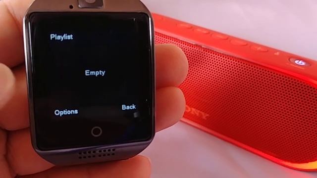 How to play music from Sony speaker through Q18 smart watch смотреть онлайн