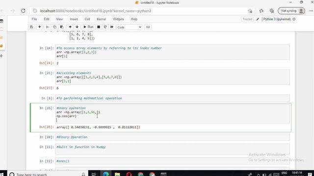 Python Numpy Part 1: Fundamental on numpy Machine learning hands on Python смотреть онлайн
