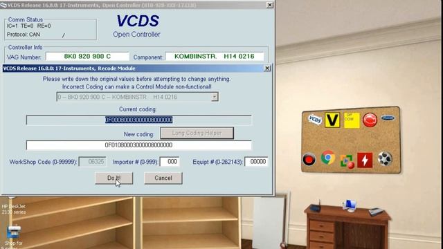 How to activate Audi needle sweep ?? - VCDS смотреть онлайн