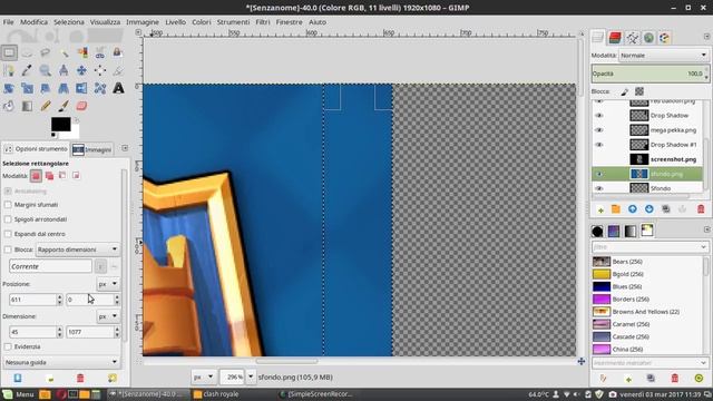 Creare un layout per Clash Royale con Gimp [Tutorial Ita] смотреть онлайн
