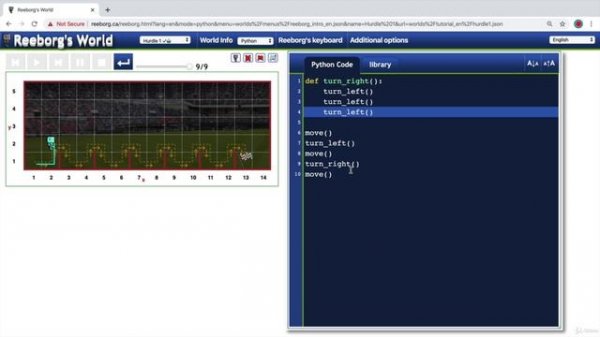 Day 6 - Python Functions & Karel - 3 The Hurdles Loop Challenge