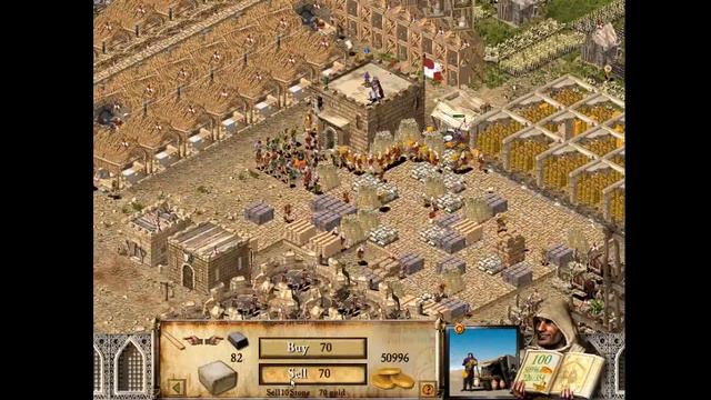 Stronghold Crusader Multiplayer Me VS 4 Sultan Yang Kaya Kaya смотреть онлайн