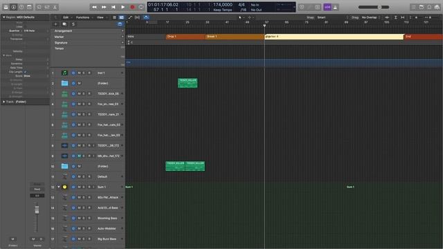 Создаем структуру электронного трека за 10 минут в Logic Pro [Logic Pro Help] смотреть онлайн