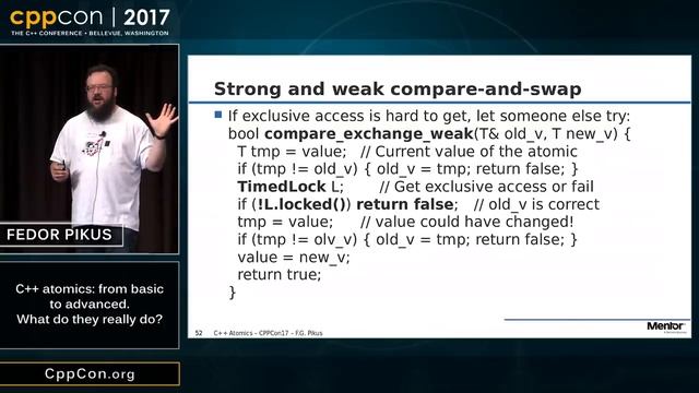 CppCon 2017_ Fedor Pikus “C++ atomics, from basic to advanced. What do they really do_” смотреть онлайн