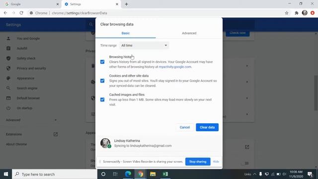 Google Chrome: Clear Browser Cache, Cookies & Data смотреть онлайн