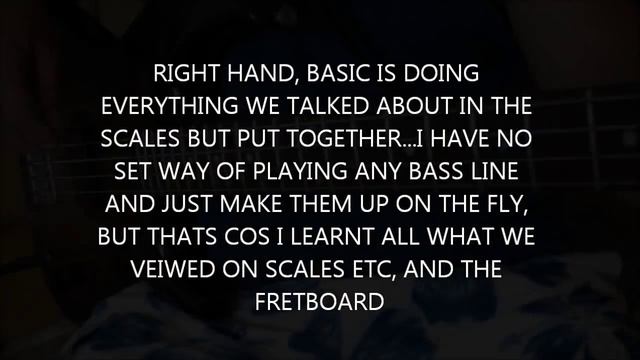 SUSPICIOUS MINDS.....TIPS FOR THE BASS LINE смотреть онлайн