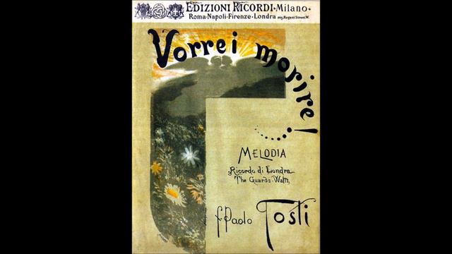 Vorrei morire! (Francesco Paolo Tosti) Lucas Somoza Osterc/ Vladimir Mlinarić смотреть онлайн