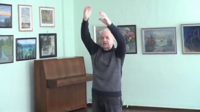 Выставка художника Александра Зазынова "Я и мои друзья" город Осташков 04.05.2017 смотреть онлайн
