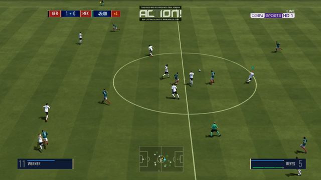 Germany Vs Mexico / FIFA World Cup 2018 Russia / Mod In FIFA 14