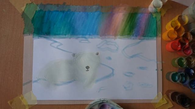 Урок изо для 1 и 2 класса, "Белый медвежонок" смотреть онлайн