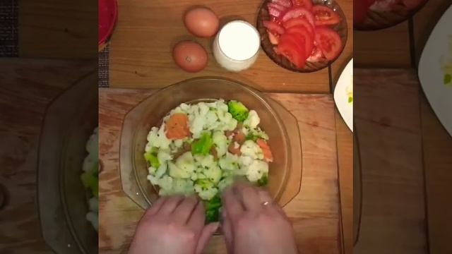 Гратен из цветной капусты и курицы смотреть онлайн