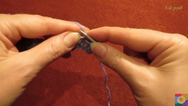 Рельефный узор "Объемные соты" / Узор №22 / Вязание спицами / Узоры спицами со схемами и описанием смотреть онлайн