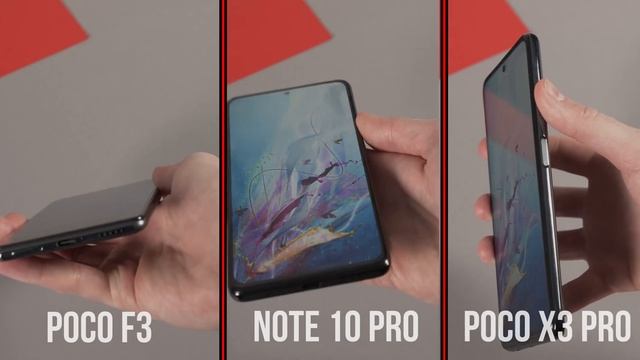 REDMI NOTE 10 PRO Vs POCO X3 PRO Vs POCO F3 - Выбрали Лучший Xiaomi!