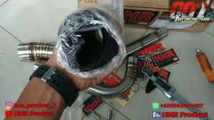Распаковка выхлопной трубы для мопеда с Али