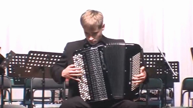 Андрей Серов. Концертный этюд для баяна. смотреть онлайн