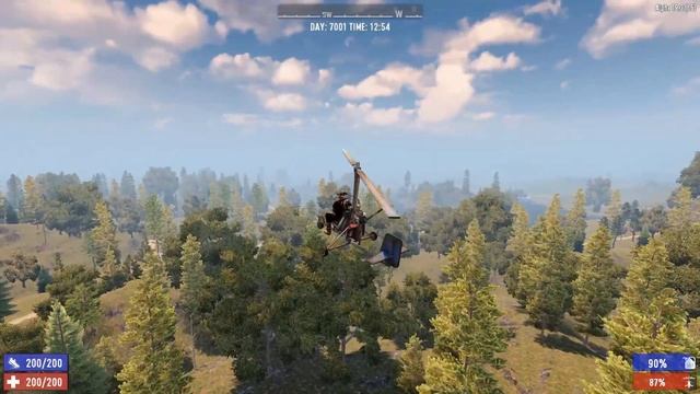 7 Days to Die How to Fly the GYROCOPTER | Spotlight Video @Vedui42 смотреть онлайн