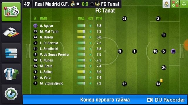 Top Eleven RU Финал События Открытие сезона 2 Real Madrid C.F. - FC Tanat смотреть онлайн