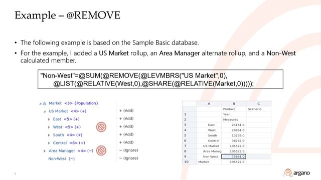 Oracle Essbase Calc Scripts – @Remove смотреть онлайн