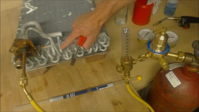 HVAC Brazing: How to Repair an Aluminum Coil Tube! смотреть онлайн