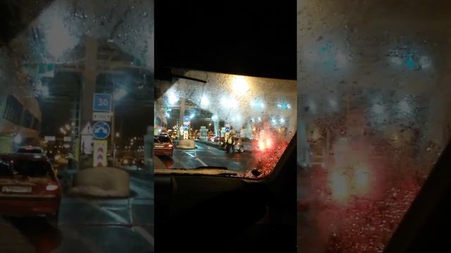 Первая поездка по новому участку ЗСД - а вот и пробка на пункте оплаты! смотреть онлайн