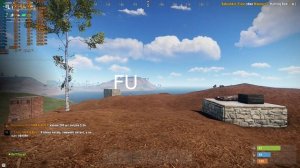 Xeon E5 2640 RX 570 8GB 16GB RAM в игре Rust.