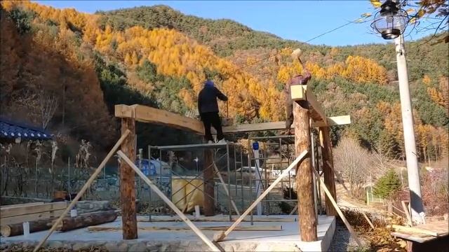 House8-한옥기법으로 빈티지스타일 농막짓기,전통,목수,목공,wood.K Woodworking