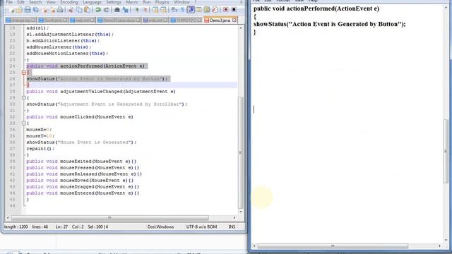 Java Tutorial 13: Adding Action Listener in Java by SEZ смотреть онлайн